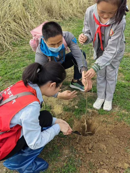 青馬社區(qū)：開展“ 綠色家園，人人共創(chuàng)”植樹節(jié)活動